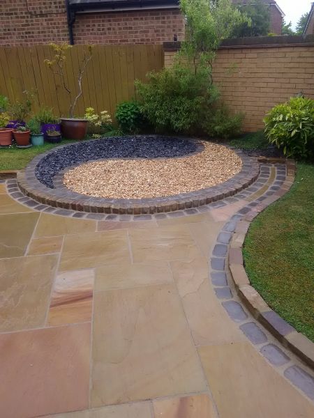Sandstone Patio Installation in Mill Valley