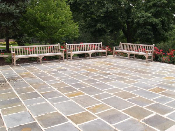 Slate Patio Installation in Mill Valley